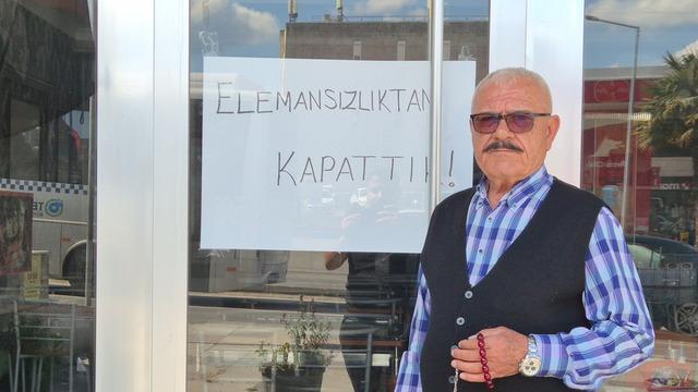 50 bin TL maaş verip 3 ayda bir zam yaptı! Çalışan bulamayınca işletmeyi kapattı 'Müşterilerime üzülüyorum'