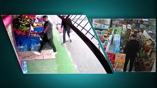 Polisi görünce poşete koyup markete sakladılar! Raflarda bulunanlar şaşkına çevirdi