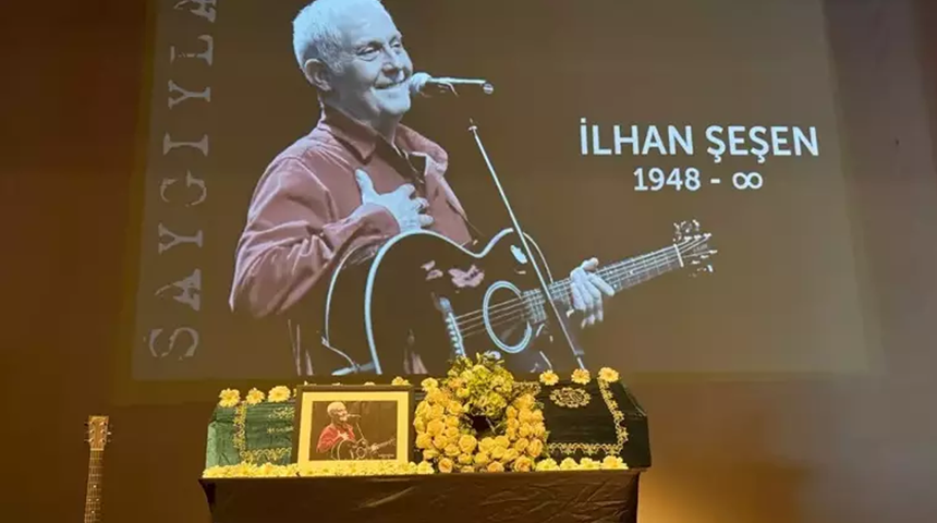 İlhan Şeşen'in cenazesinde eşinden yürek yakan sözler: Son iki ayda hiç konuşamadık