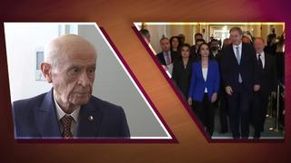 Fesih kararı sonrası ilk! Bahçeli kapıda karşıladı: DEM Parti'den MHP'ye ziyaret sona erdi! İlk açıklama geldi