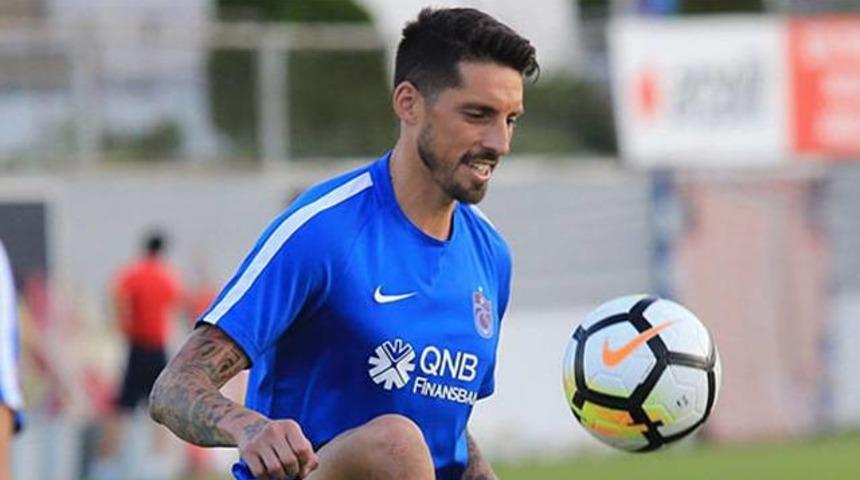 Trabzonspor'da Sosa antrenmana &ccedil;ıkmadı