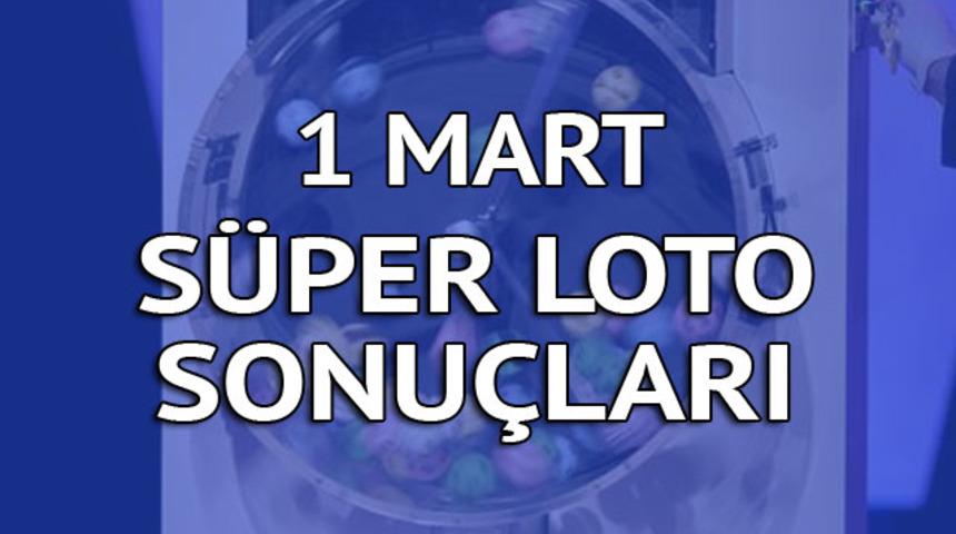 S&uuml;per Loto sonu&ccedil;ları 1 Mart: Ayın ilk &ccedil;ekilişi 10 Milyon TL i&ccedil;in (MPİ canlı &ccedil;ekiliş)