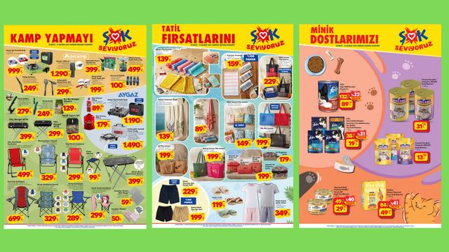 ŞOK'a kamp malzemeleri geliyor! 28 Mayıs 2025 ŞOK Aktüel Ürünler Kataloğu