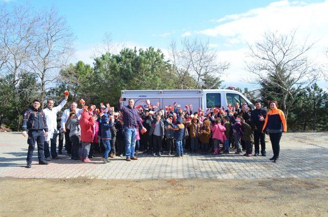 Deprem Haftası Etkinlikleri okul eğitimleriyle başladı