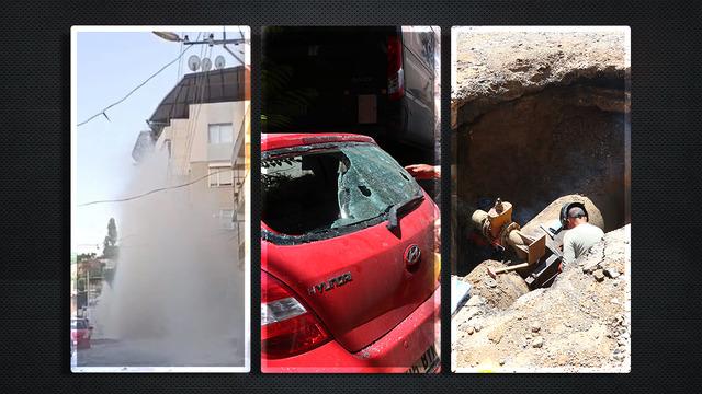 Bomba gibi patladı: Boyutu binalarla yarıştı... Bir çok ev, araç ve iş yeri tahrip oldu!