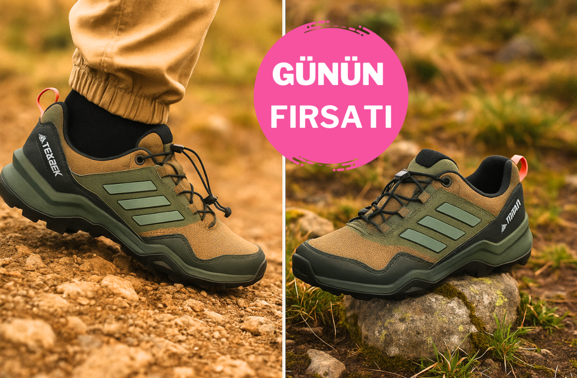 Bir kere giyince başka ayakkabı istemeyeceksiniz! Adidas Terrex Skychaser Gore Tex indirimde