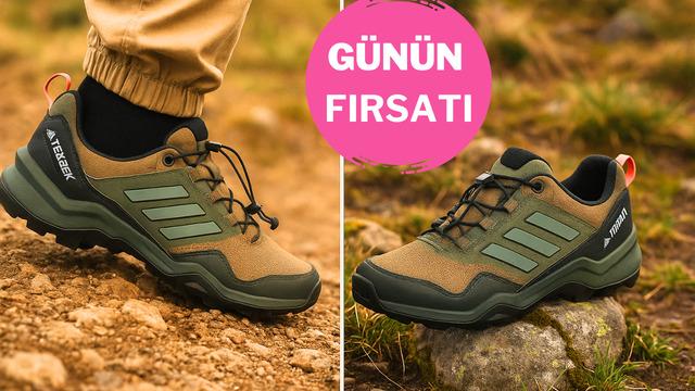 Bir kere giyince başka ayakkabı istemeyeceksiniz! Adidas Terrex Skychaser Gore Tex indirimde