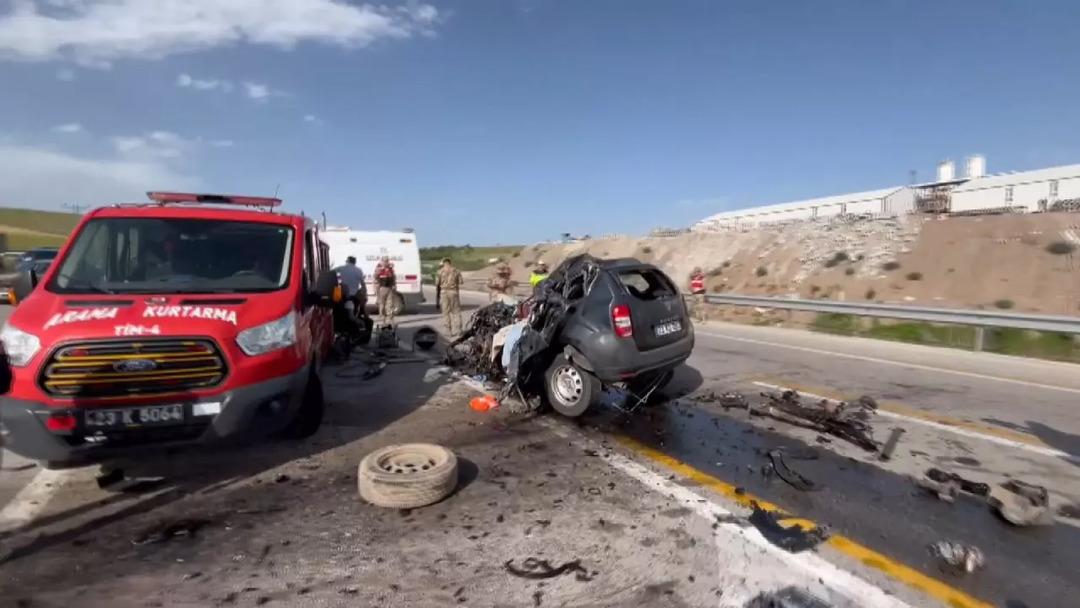 Elazığ’da TIR ile otomobil çarpıştı: 1 ölü, 2 ağır yaralı (2) 1