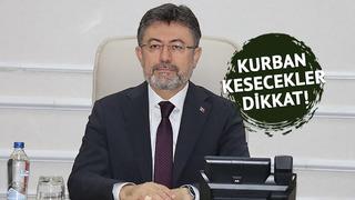 Kurban kesecekler dikkat! Bakan Yumaklı duyurdu: Vatandaşlarımız müsterih olsun