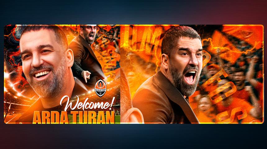 Ukrayna kulübü teknik direktörlük görevi için anlaştığı Arda Turan'ı resmen duyurdu