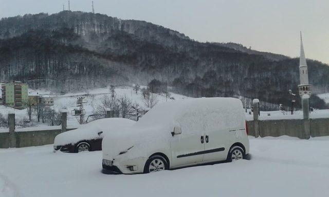 Ordu'da 2 ilçede okullara kar tatili