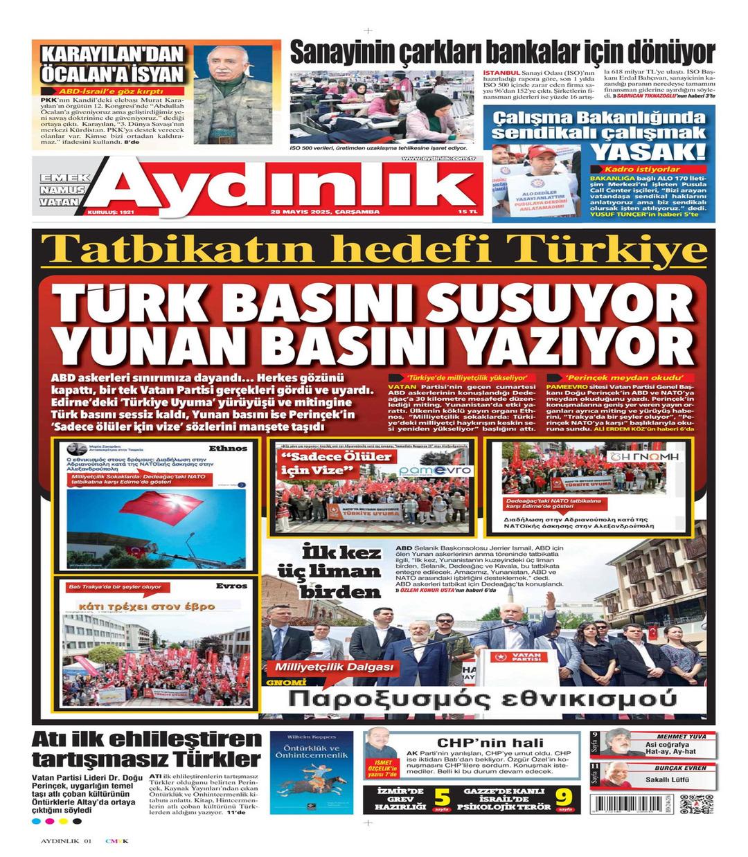 Aydınlık Gazetesi