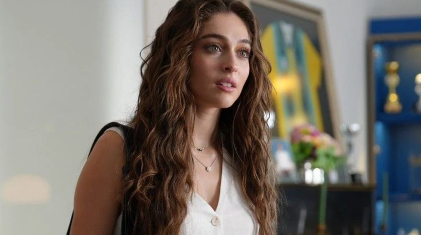 Leyla dizisinin yıldızı Cemre Baysel beyazlar içinde! Alperen Duymaz'ın vedasına ilk yorum