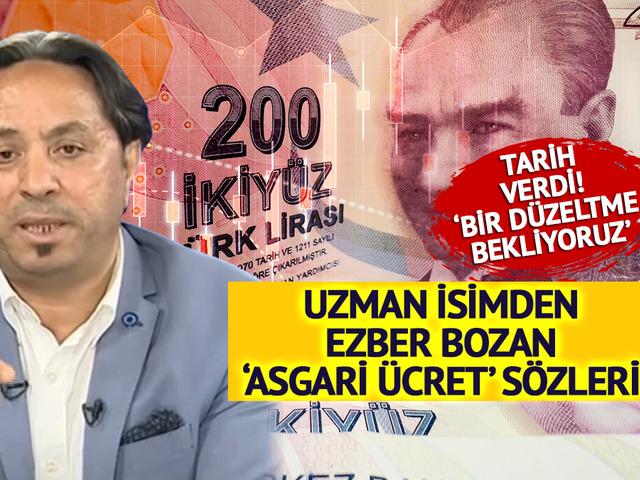 Asgari ücret için ezber bozan çıkış! 'Bir düzeltme olabilir' deyip tarih verdi 'Temmuzda ara zam beklemiyoruz ama...' 