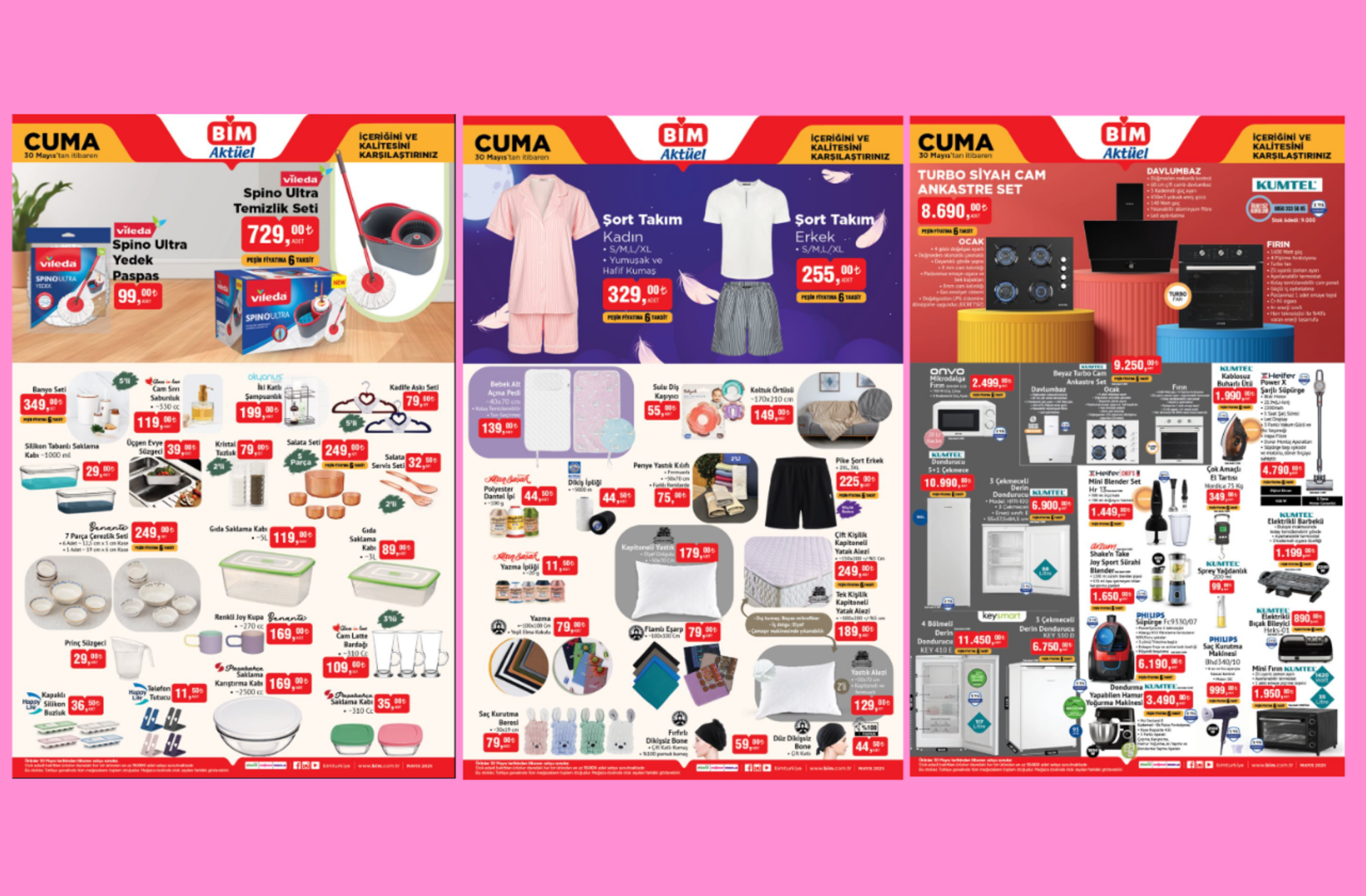 BİM'e Vileda temizlik seti geliyor! 30 Mayıs 2025 BİM Aktüel Kataloğu burada