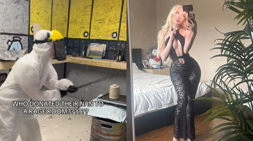 Yetişkin film yıldızı öfkesini ölüden çıkardı! İnsan külüyle dolu vazoyu parçaladı! O anlar milyonlarca kez izlendi