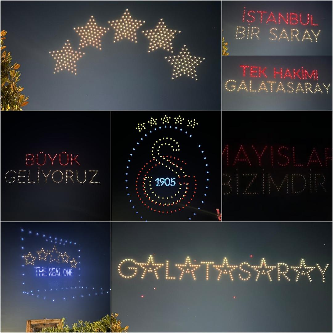 Galatasaray dan Jose Mourinho ya drone ile gönderme!  The Real One  2