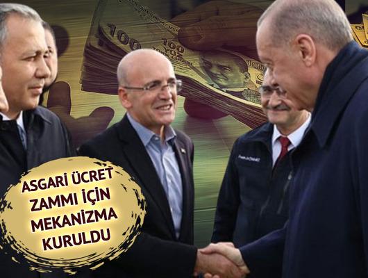 Zam talebi Erdoğan'a iletildi, Mehmet Şimşek ile mekanizma kuruldu