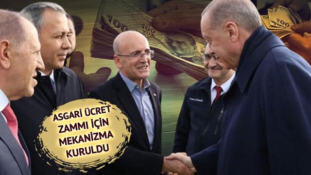 2025 ASGARİ ÜCRET ZAMMI SON DAKİKA | Zam beklentisi doğrudan Erdoğan'a iletildi, Mehmet Şimşek ile mekanizma kuruldu: Temmuz'da...