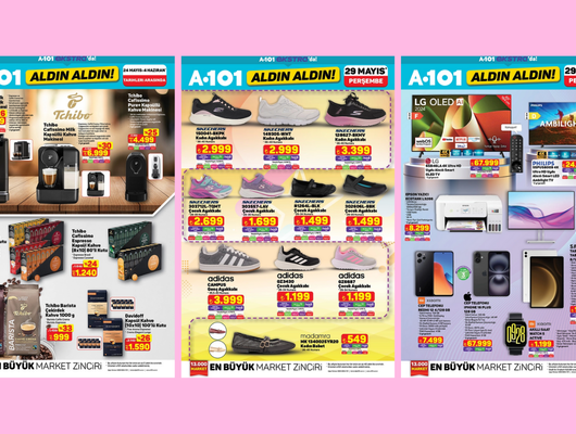 A101'e Tchibo kahve makinesi geliyor! 