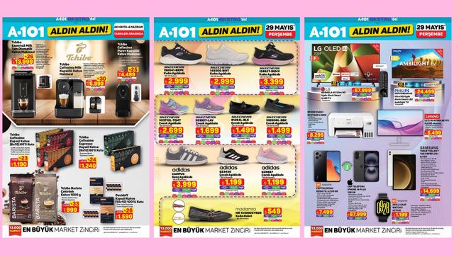 A101'e Tchibo kahve makineleri geliyor! İşte 29 Mayıs 2025 A101 Aldın Aldın Kataloğu
