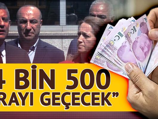 Asgari ücrete ara zam hamlesinde ilk adım! "4 bin 500 lirayı geçecek"