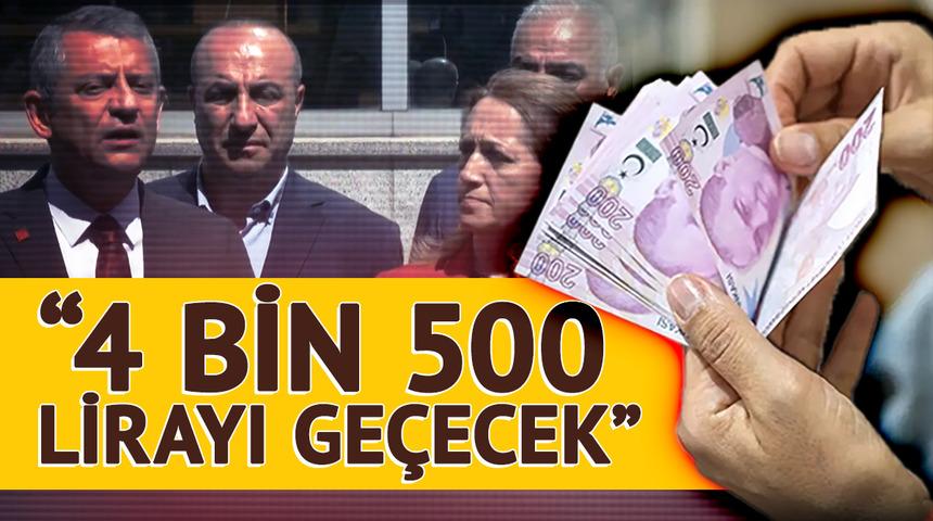 Asgari ücrete ara zam hamlesinde ilk adım! "4 bin 500 lirayı geçecek" Özgür Özel'den gündem yaratacak '10 puan' çıkışı