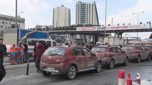 Hadımköy'de intihar girişimi