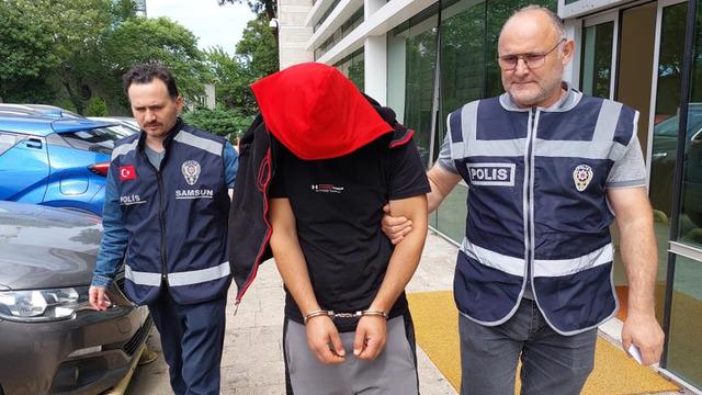Samsun'da iğrenç olay! Tutuklandı