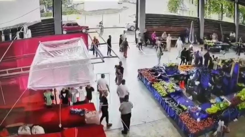 Edirne'de zabıta memuru tartıştığı pazarcı esnafı tarafından darbedildi