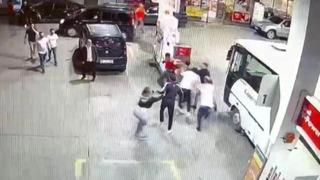 Akaryakıt istasyonundaki görevliyi döverek hastanelik eden 3 şüpheli tutuklandı