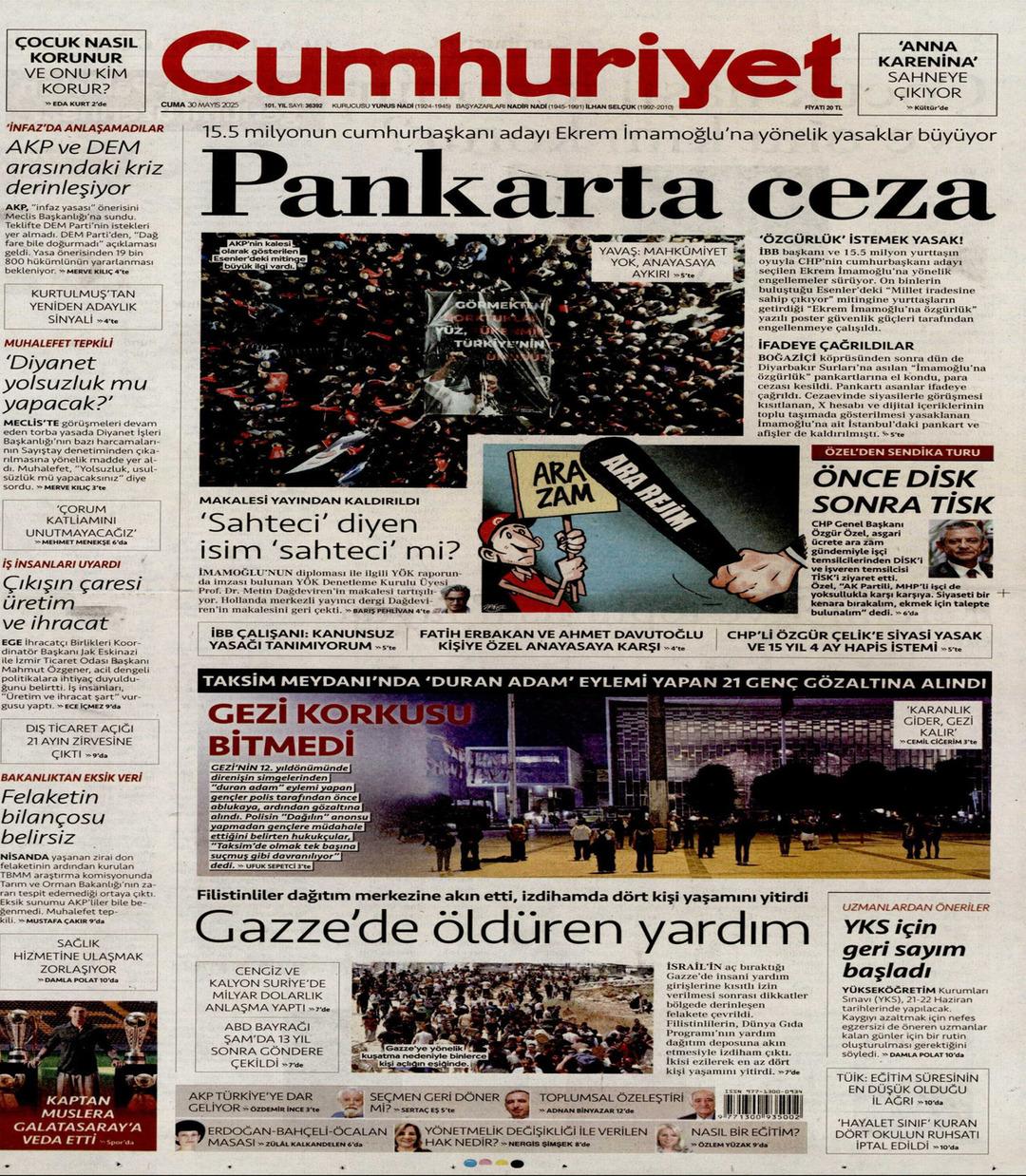 Cumhuriyet Gazetesi