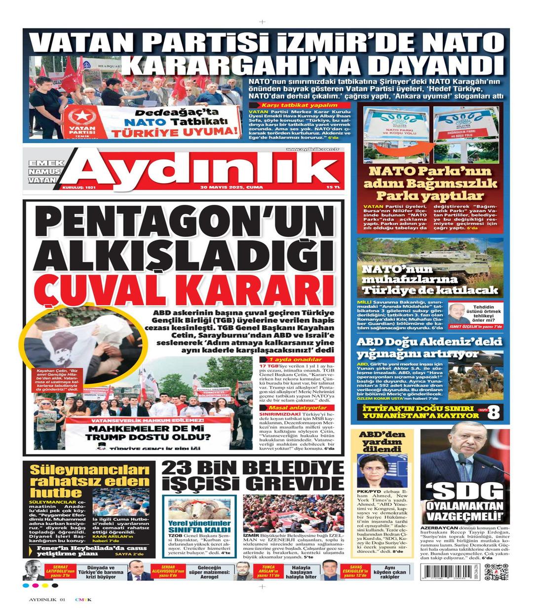 Aydınlık Gazetesi