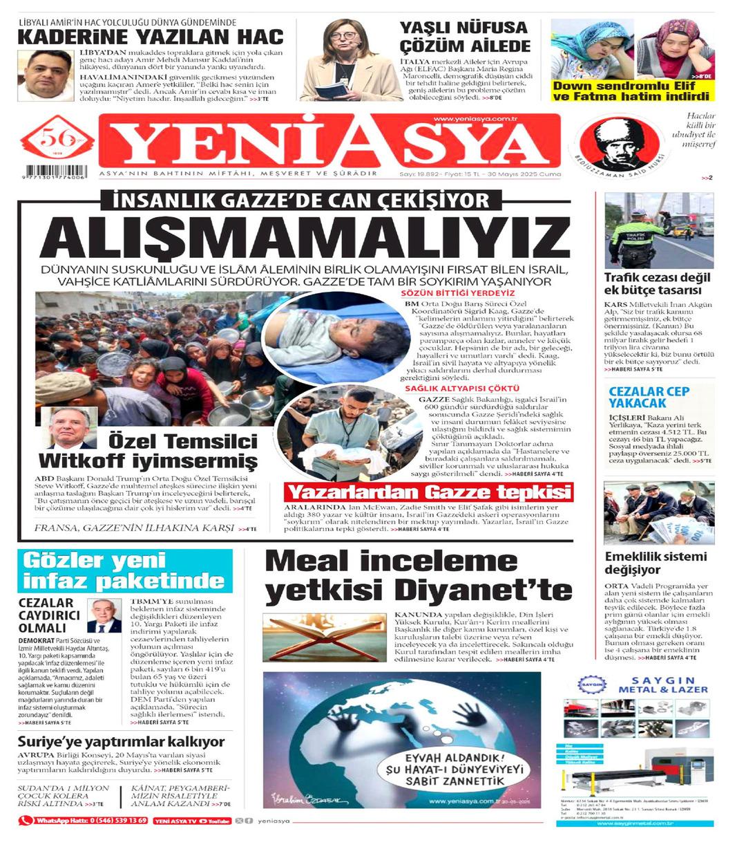 Yeni Asya Gazetesi