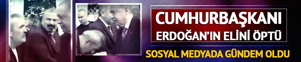 Yavuz Bingöl, Cumhurbaşkanı Erdoğan’ın elini öptü!
