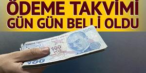 Emeklilerin beklediği haber geldi: Ödeme takvimi gün gün belli oldu
