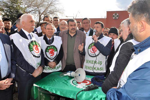 CHP'li vekiller 'şeker fabrikası' için Yozgat'ta