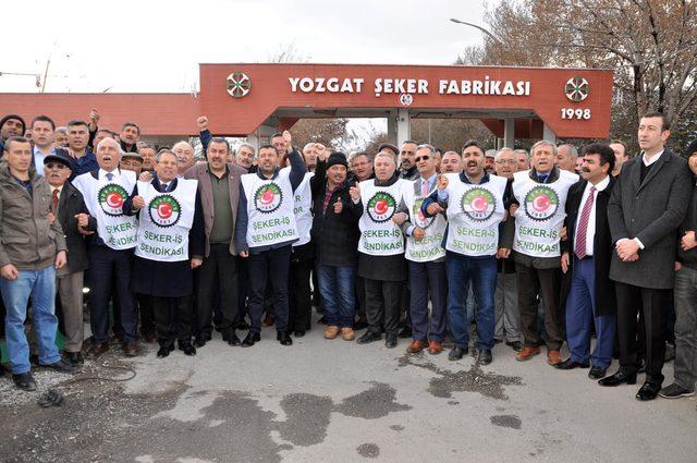 CHP'li vekiller 'şeker fabrikası' için Yozgat'ta