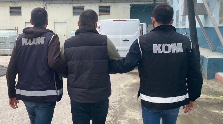 Kastamonu'da 6 yıl hapis cezasıyla aranan hükümlü yakalandı