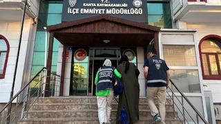 Kesinleşmiş hapis cezası bulunan kadın yakalandı