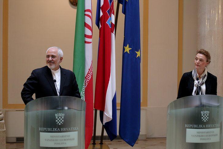 İran Dışişleri Bakanı Zarif Hırvatistan'da G5
