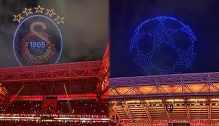 Galatasaray'dan RAMS Park'ta müthiş şampiyonluk gösterisi! İstanbul'un her yerinden yıldızları getirdiler...