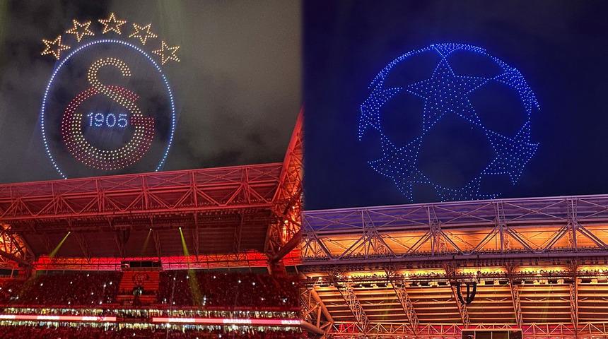 Galatasaray'dan RAMS Park'ta müthiş şampiyonluk gösterisi! İstanbul'un her yerinden yıldızları getirdiler...
