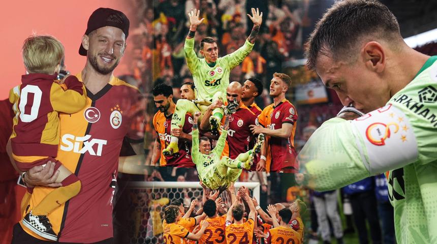 Fernando Muslera ve Mertens'e duygusal veda! Tribünlerde gözyaşları sel oldu, bir devir sona erdi...