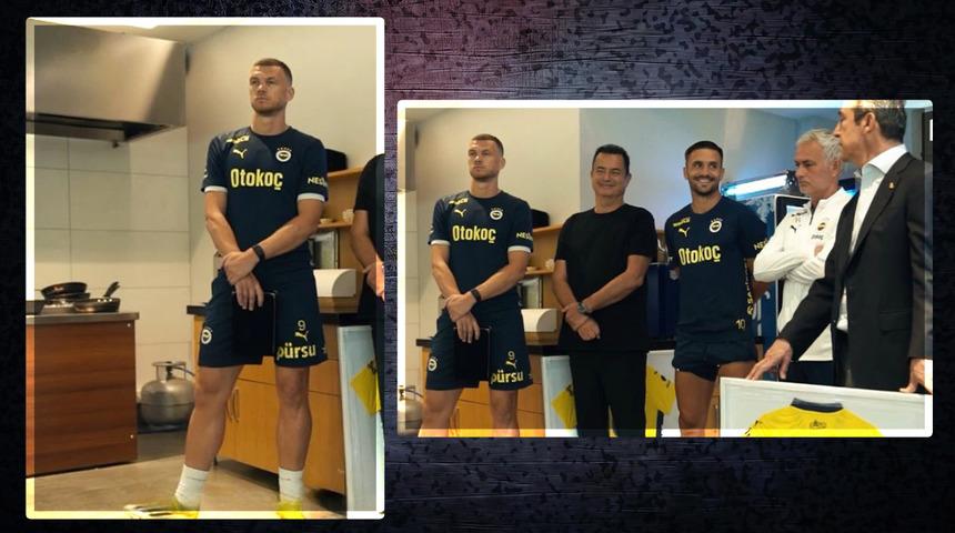 Fenerbahçe'de taraftarlardan 'Veda' isyanı! Dzeko'nun surat ifadesi...