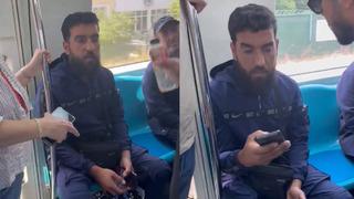 Marmaray sapığına vatandaş ayarı! Kadınların fotoğrafını çektiği fark edilince...