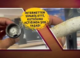 İnternetten sipariş verdi, gelen kutuyu açtığında neye uğradığını şaşırdı!