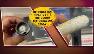 İnternetten sipariş verdi, gelen kutuyu açtığında neye uğradığını şaşırdı!