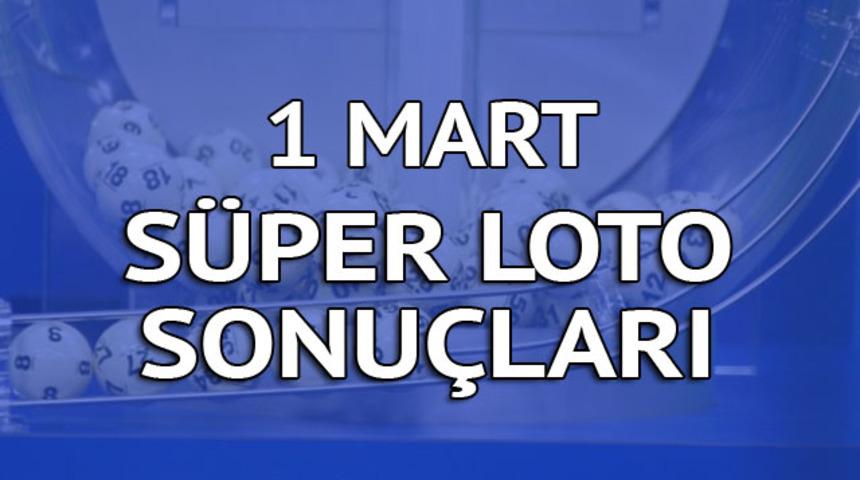 Süper Loto  sonuçları 1 Mart: Büyük ikramiye 11 milyonu geçti!