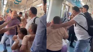 Marmaray'da iki çocuklu babaya yumruk atan şüpheli tutuklandı! Çok pişmanım, çocukları fark etmedim